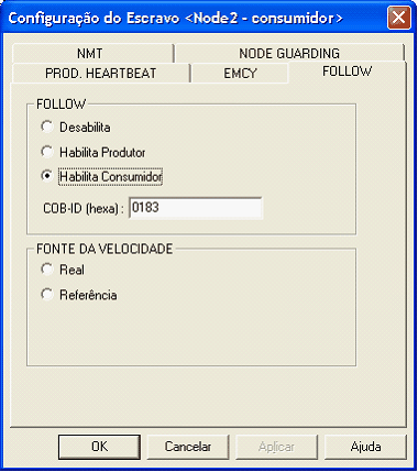 Software WSCAN 65 Próximo passo é a configuração do consumidor conforme