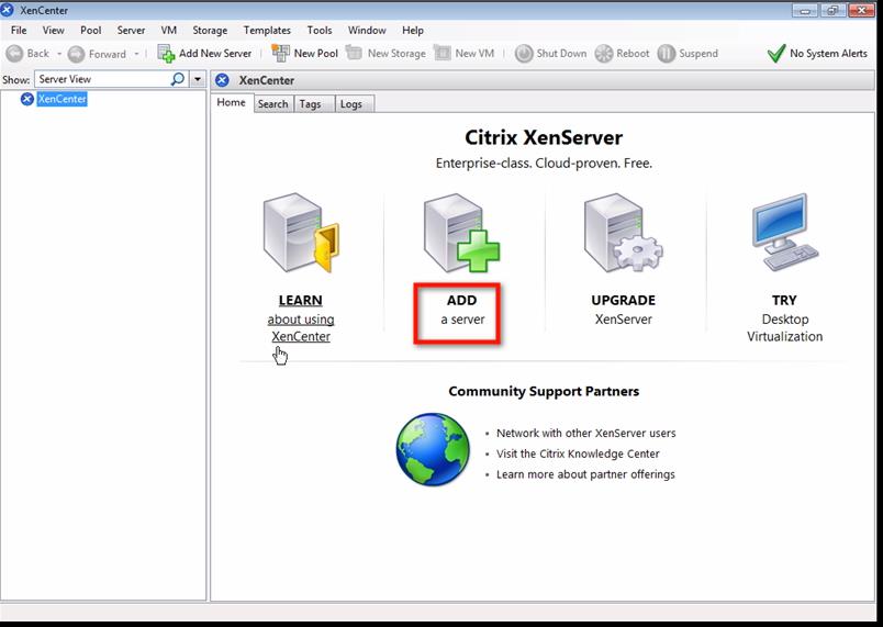 Digite o endereço IP do servidor e também a senha que você atribuiu para a sua conta root. Depois clique em Add.