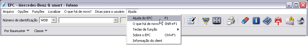 Ajuda on-line, FAQ, "Quais são as novidades?", "Dicas e truques" Ajuda on-line A aplicação inclui uma ampla ajuda on-line, que oferece apoio em todas as dúvidas quanto à operação.