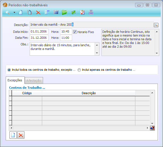 3.4. Funcionalidades base Como funcionalidades base consideramos os pressupostos habituais e essenciais para a gestão de produção. 3.4.1.