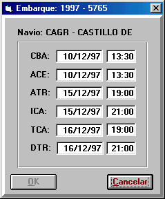 A seguir apresentamos uma tela com as informações