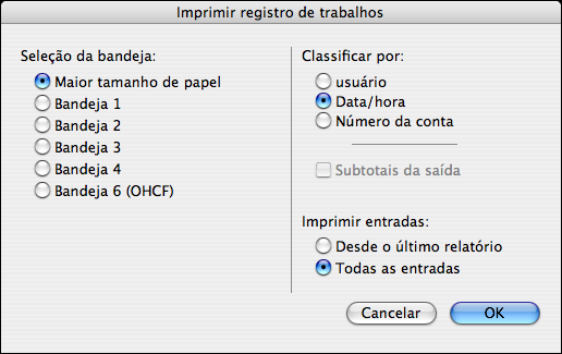 RECURSOS AVANÇADOS DO SPLASH RPX-ii 45 3 Faça as seleções adequadas e clique em OK. As opções Freqüência e Ângulo são termos de meio-tom padrão. A Função ponto no código PostScript define o meio-tom.