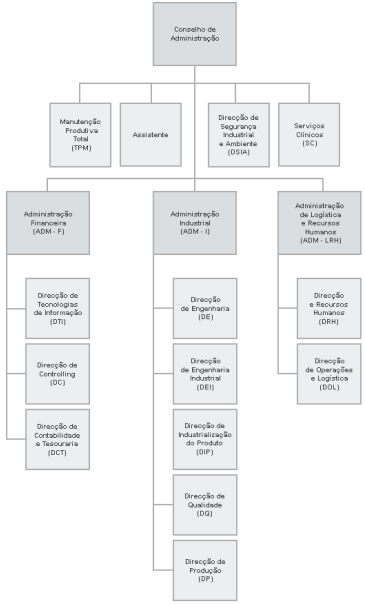 CAPÍTULO 3 DESCRIÇÃO DA EMPRESA Figura 18 - Estrutura organizacional da empresa (ContiMaborOnline, 2010) O DEI tem como responsabilidades e funções, o estudo e cálculo dos tempospadrão, bem como a