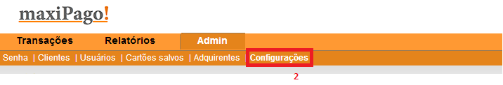 Estarão listadas todas as Adquirentes que possui Homologação com a maxipago! e os Boletos Cadastrados. 11. Configurações de Notificação 11.