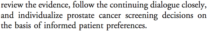 Recomendações atuais Um pouco de polêmica... Otis W. Brawley; Prostate Cancer Screening: What We Know, Don't Know, and Believe. Annals of Internal Medicine. 2012 Jul Kosoko-Lasaki, Stephen W.