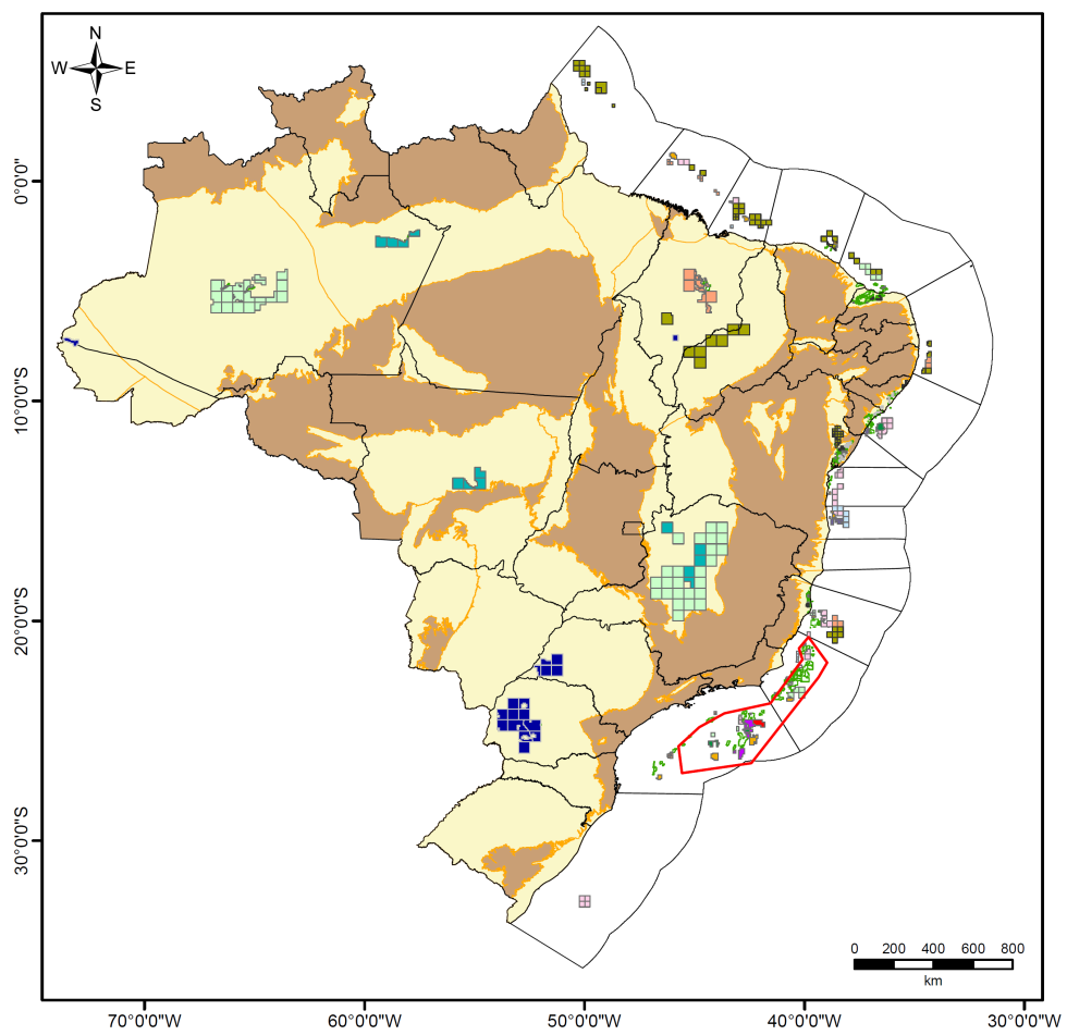 Novos Estudos e potencial para exploração O potencial do Brasil vai muito além das rodadas já realizadas.