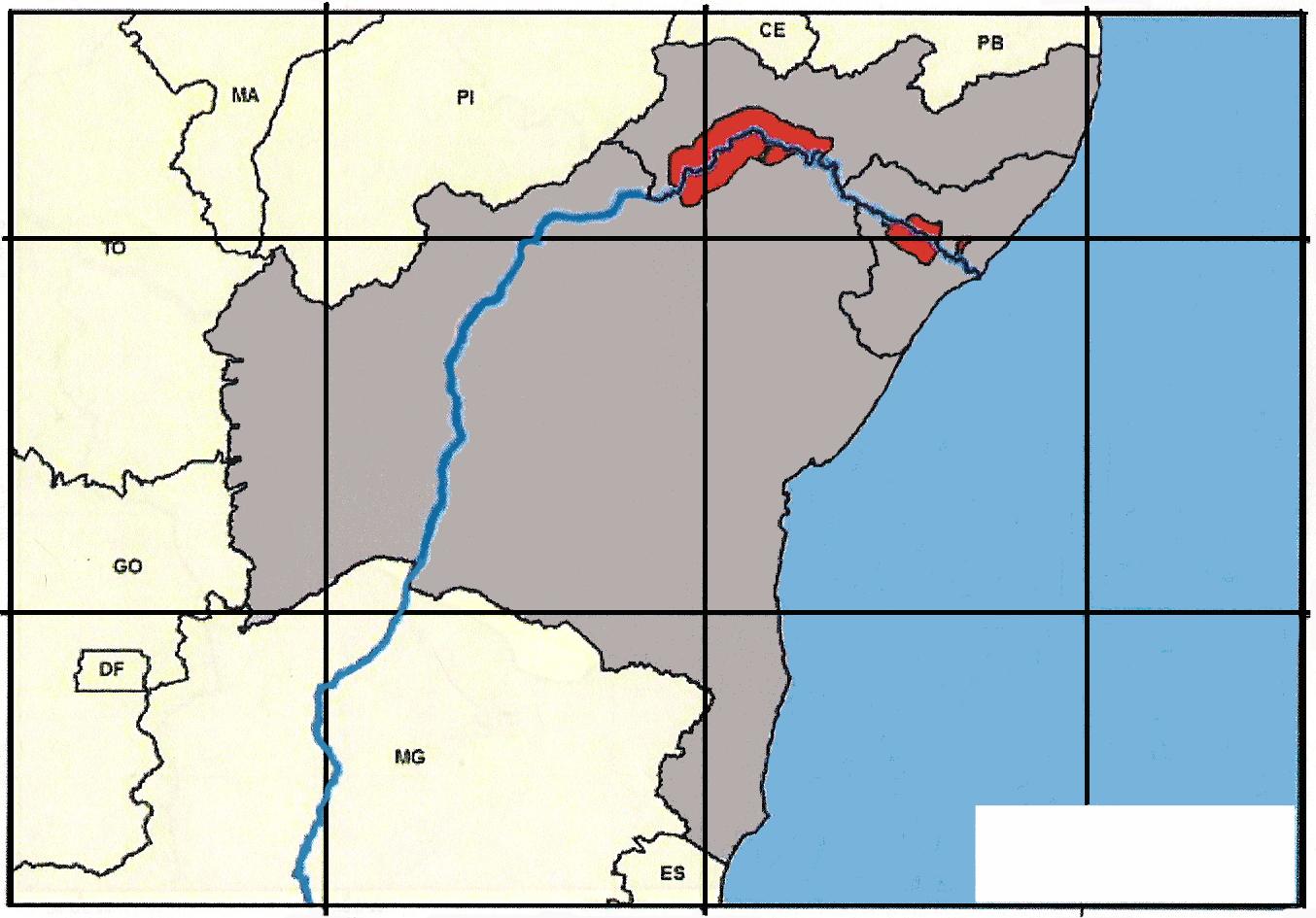 15º00 S 10º00 S Aplicação da metodologia