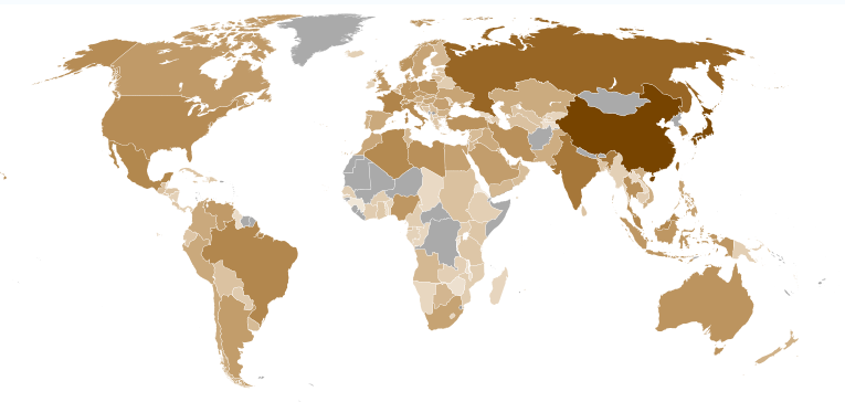 . Países consultados (30) Os países consultados