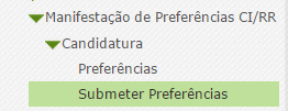 Caso pretenda efetuar alguma alteração numa etapa anterior do processo poderá carregar em.