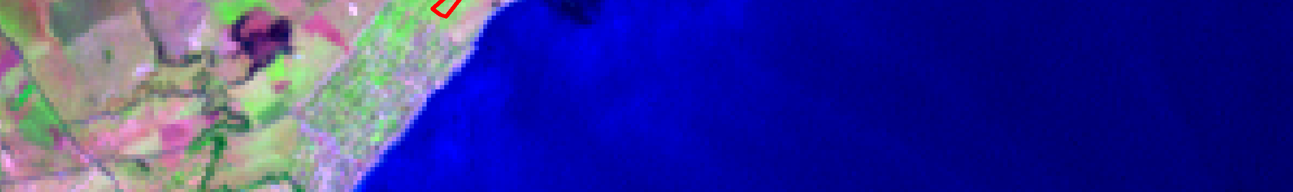 ArcPlan S/S Ltda. Imagem Landsat 2000 Fone: 3262-3055 13 de 27 Imagem Cbers 2005 Fig. 6 Comparação de Imagem Landsat do ano de 2000 com imagem CBERS do ano 2005.