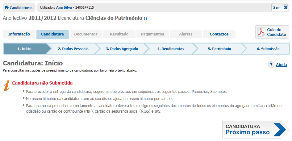 Candidatura 1.