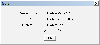 Interface Local Sobre Nesta seção é possível visualizar informações básicas sobre o sistema conforme a figura a seguir. Sobre 12.