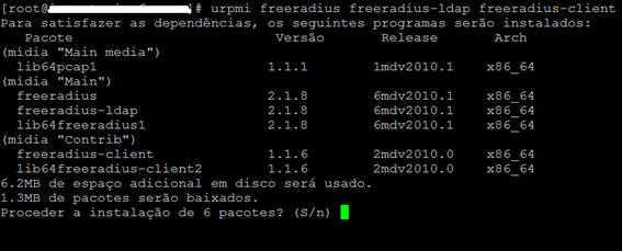 #RADIUS authentication protocol (IANA sanctioned) radacct 1813/udp #RADIUS accounting protocol (IANA sanctioned) Lembre-se que você deve escolher as portas de conexão, não deixe todas comentadas,