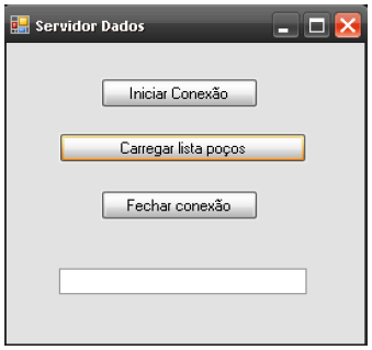 Monografia de Graduação 26 Servidor OPC não é sobrecarregado devido ao grande número de nós e itens no seu namespace. Abaixo é ilustrada a interface gráfica do servidor de dados.