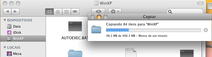 12 Utilizando o Controlador Uma vez que o controlador tenha sido instalado, você terá acesso completo à leitura e gravação a qualquer tipo de NTFS como se fosse nativo do Mac OS X.