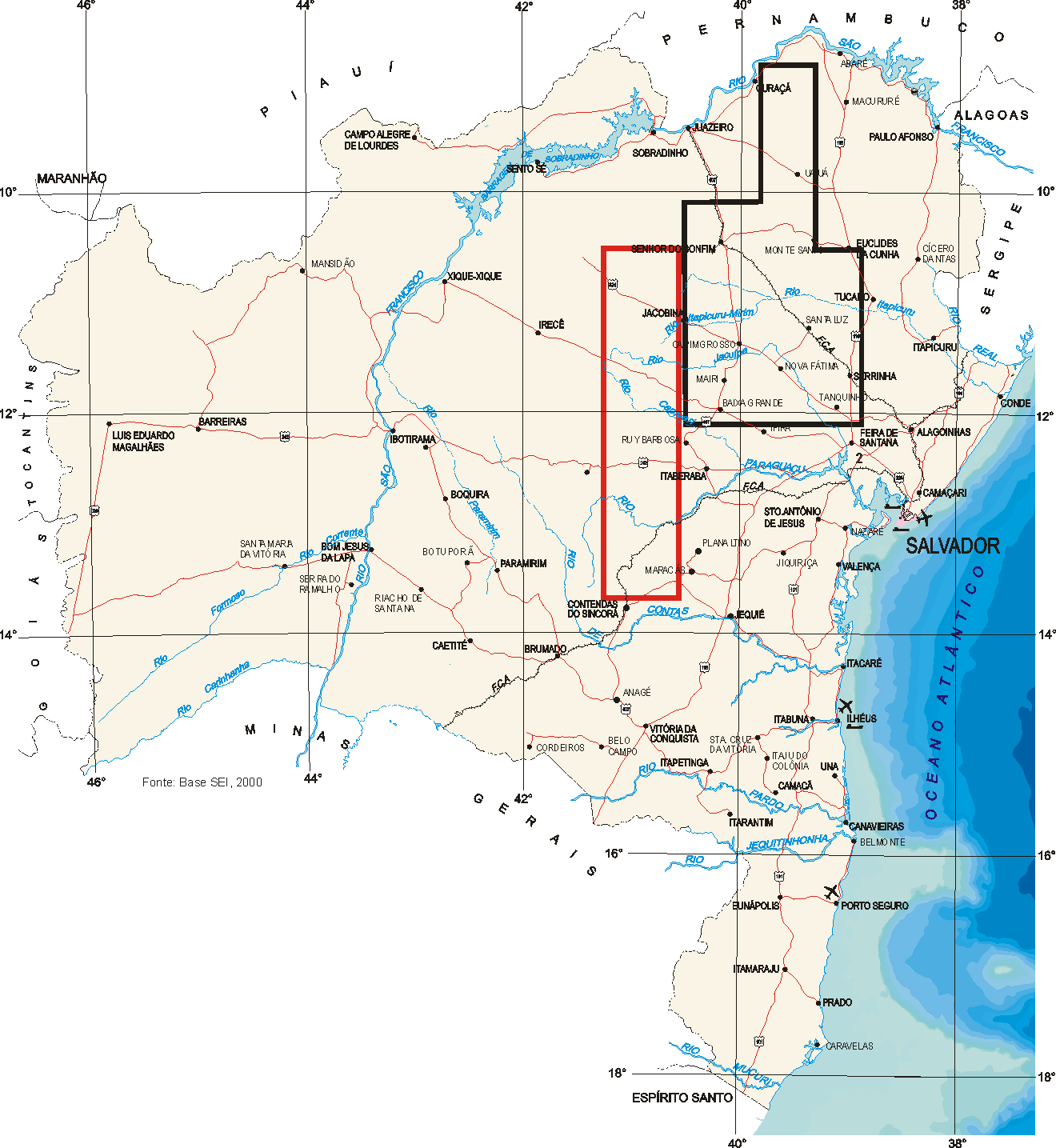 PROSPECÇÃO REGIONAL PROJETO MAPA
