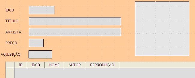 Editando dados Versão 1.1 formulário. Eis a aparência final: Salve as alterações e feche a janela de edição (Writer), retornando ao Base. Salve também o documento do Base.