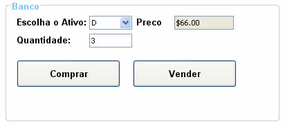 57 Na janela simulador de bolsa, o jogador encontra as informações do último período para cada ação/ativo do jogo.