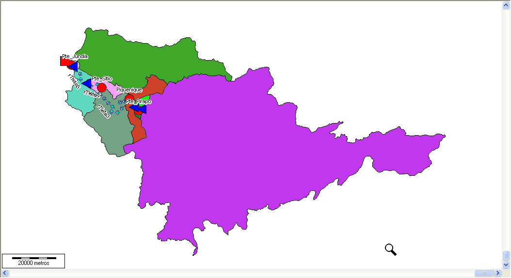 Exemplo de mapa temático Laboratório