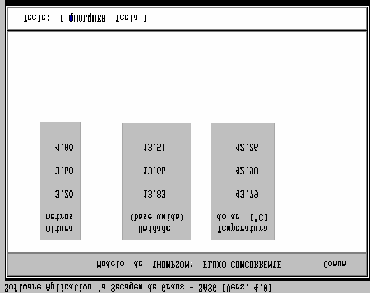 44 Figura 11 - Telas dos dados de entrada e saída para a simulação de em secador de fluxo concorrente pelo modelo de Thompson.