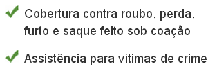 Benefícios Exclusivos Seguros e Previdência O Citibank oferece ótimas opções de seguros em parcerias com as maiores seguradoras do mundo, adequados às suas necessidades e ao seu estilo de vida.