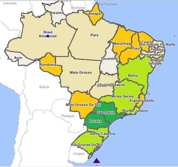 L2L: abrangência geográfica com presença forte no Sudeste Média mensal por região geográfica Volume anual (2014) de exames (milhares) Marilia 94 São José do Rio Preto 110 Ribeirão Preto 71 Paraná Rio