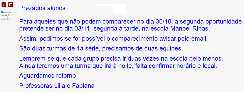 atividades propostas no plano de trabalho/aula, e os recursos de mídia como fotos, filmes, animação serão utilizados na criação do material próprio de estudo, os objetos de aprendizagem desenvolvidos