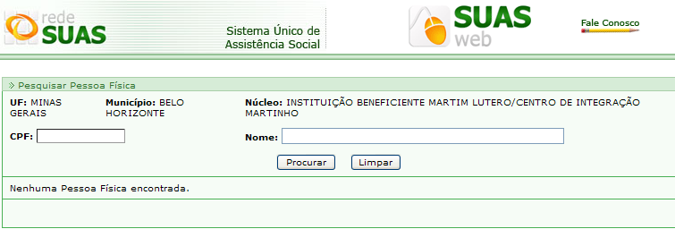 28 Figura 14 Caminho para tela vincular orientadores sociais No SISPETI é necessário vincular um orientador social a um núcleo.