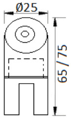 Kit aço inox Modelo 6005 2 C8005-20 / 2 C8201 2 C8011-20 / 2 C8250 1 AM 440 C8005-20 Aço inox Escovado 587 C8201 Aço inox Escovado 588 C8011-20 Aço inox Escovado 589 C8250 Aço inox Escovado Fixador