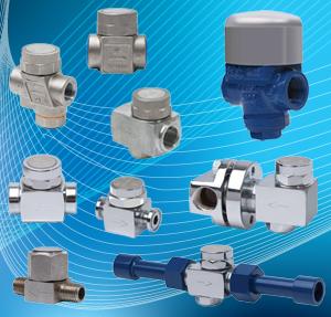 Purgador Termodinâmico É recomendado para remoção de condensado de linhas gerais de distribuição de vapor e linhas de traceamento.