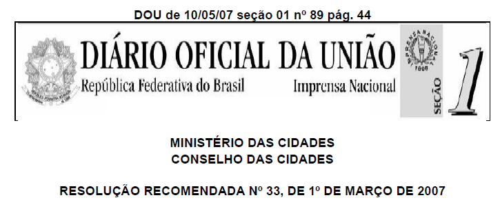 1º EIXO: ELABORAÇÃO DOS PLANOS MUNICIPAIS DE SANEAMENTO BÁSICO E DE GESTÃO