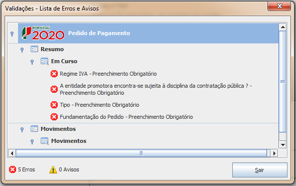 UTILIZAÇÃO DA TECLA TAB OU TECLAS DIRECIONAIS Neste formulário alguns dos quadros podem não ser totalmente visíveis, devido a forma como foram implementados.