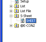 11. Quando se faz um duplo clic com o rato sobre o ícone da máquina User 1, aparecem todas as memórias copiadas Se seleccionarmos a pasta das listas (LIST) e a correspondente ao excel (S-Sheet)