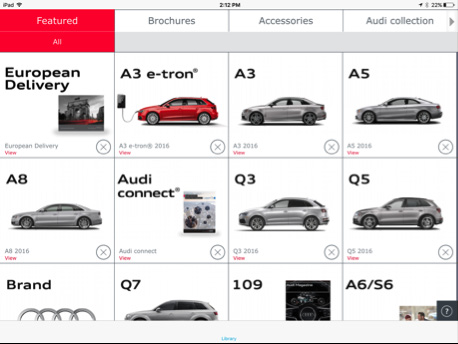 História do cliente Audi Desafio A Audi queria consolidar vários aplicativos individuais na Apple App Store e substituí-los por um único ponto de acesso contendo informações sobre cada carro
