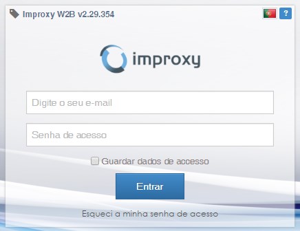 Login Link de acesso: admin.improxy.