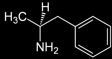 Isómeros óticos R(-) anfetamina S(+) anfetamina A S(+)-anfetamina