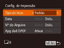 Adicionar Imagens à Lista de Impressão (DPOF) É possível configurar na câmera a impressão em lote (= 95) e solicitar impressões de um serviço de revelação de fotos.