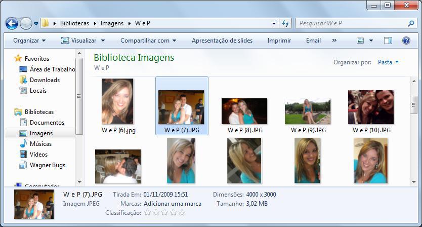 Live Icons (Modos de Exibição) Os ícones ao vivo no Windows Seven são um grande melhoramento em relação aos ícones tradicionais.