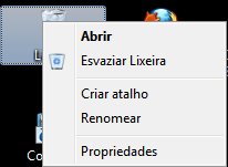 Comentários: Observou? Mas preste atenção que a Lixeira da questão está cheia! Se o ícone da lixeira estiver vazio, assim: aparecer. essa opção não irá Gabarito: Certo.