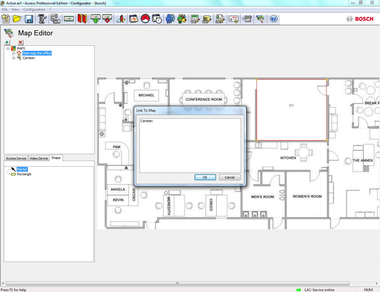 Access Professional Visualizador de Mapas e Gerenciamento de Alarmes pt- -BR 147 15.