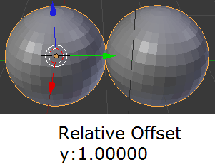 6.2 Modificadores Relative Offset, X, Y, Z Adiciona uma translação igual a caixa de contenção do objeto ao longo de