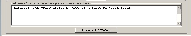 16. Preencher o campo Devolução Previsão, com a data prevista para devolução, no formato dd/mm/aaaa.