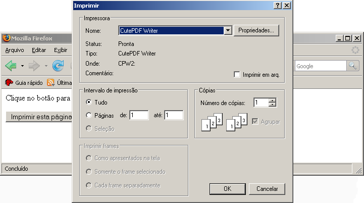 Imprimir uma página function printpage() window.print() <p>clique no botão para imprimir esta belíssima página.