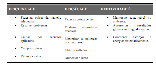 17 Figura 1 - Princípios de eficiência, eficácia e efetividade Fonte: Chievanato, p.