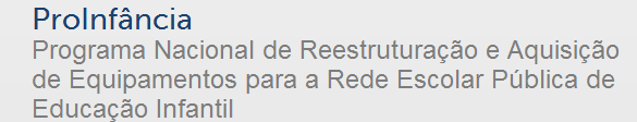 2. Projetos disponibilizados pelo FNDE Uma vez selecionado o terreno pela prefeitura, poderá ser iniciado o preenchimento das ações no SIMEC.