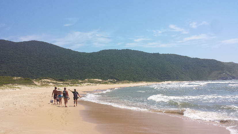 Experiência Lagoinha do Leste DURAÇÃO: A trilha completa para a Lagoinha do Leste, inicia na praia do Matadeiro e termina na praia do Pântano do Sul (cerca de 8 km total).