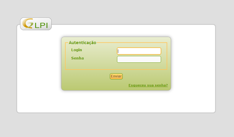 5.1.9 Sistema de Gestão de Chamados Nome do sistema Sistema de Gestão de Chamados Sigla GLPI Utilizado na gestão da Central de Serviço de TI do Cade.