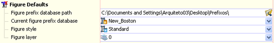 Figura 149 2. Vamos definir as propriedades dos bancos de dados que criaremos, onde serão inseridos os dados de campo. Para isto, na aba Survey clique no ícone - Edit Survey User Settings.