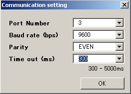 Para editar o tempo em segundos da programação, na aba My Function-S data, clique no botão My Function-S functions setting.
