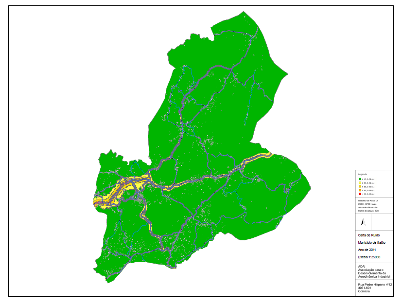 Figura 2- mapa do Município de Satão